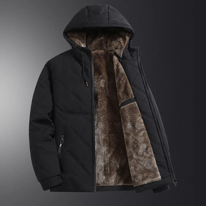 Mirla | Vinterjacka Fleece - Avslappnad varm ytterkläder-Eva Jonsson