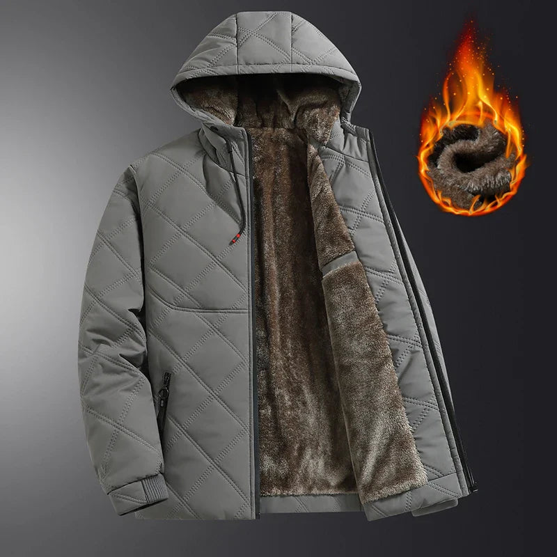 Mirla | Vinterjacka Fleece - Avslappnad varm ytterkläder-Eva Jonsson