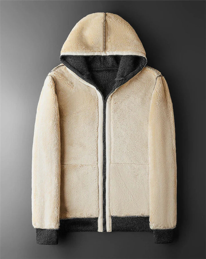 Mirla | Vinterjacka Herr Varm Ergonomisk Hoodie-Eva Jonsson