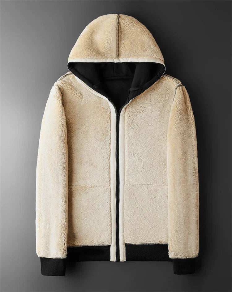 Mirla | Vinterjacka Herr Varm Ergonomisk Hoodie-Eva Jonsson