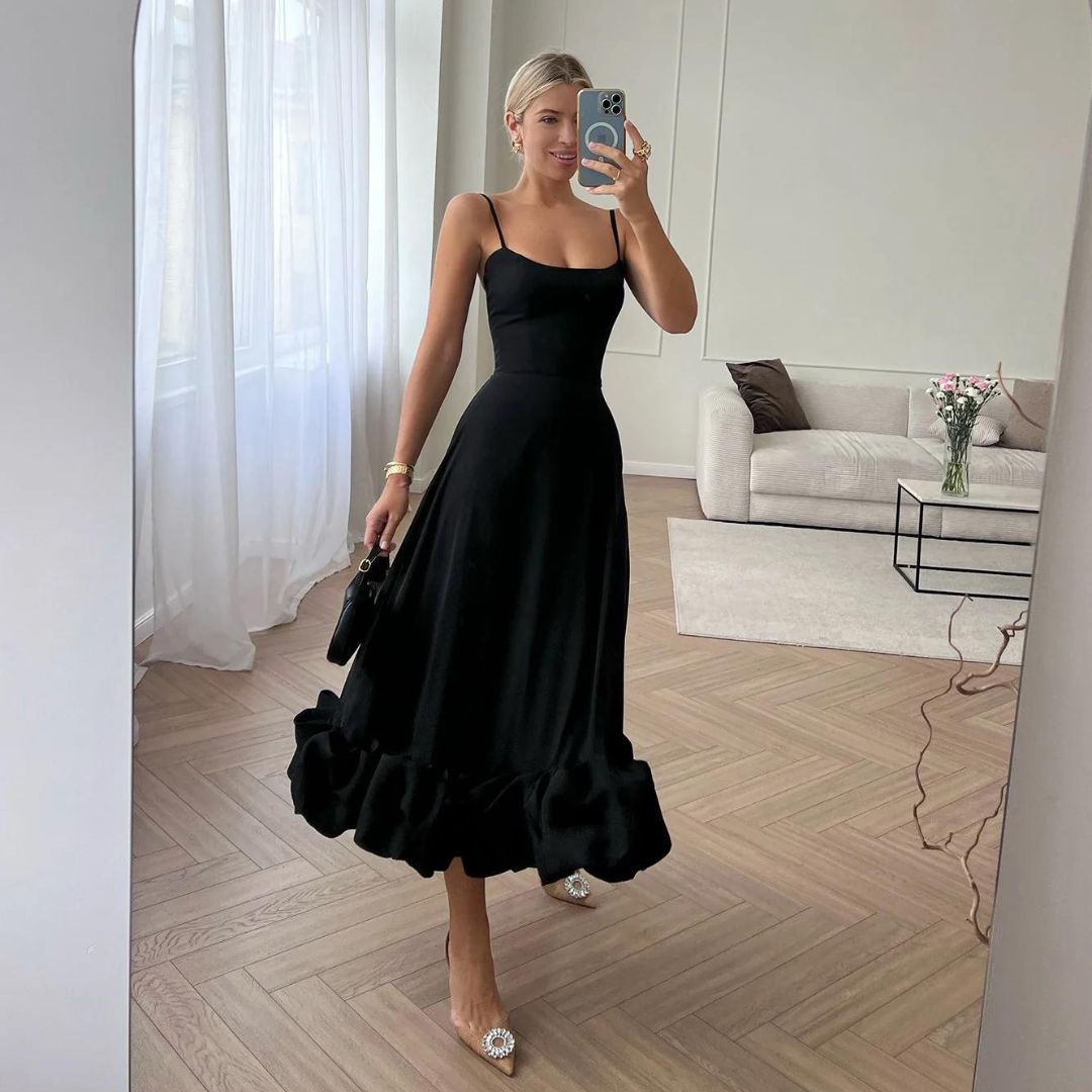 Mirla | Volang-Bustier-Midikjol-Eva Jonsson