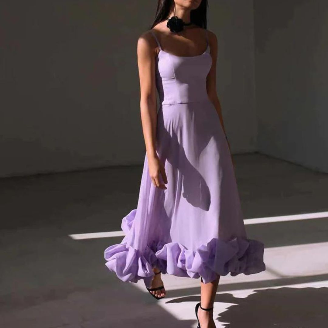 Mirla | Volang-Bustier-Midikjol-Eva Jonsson
