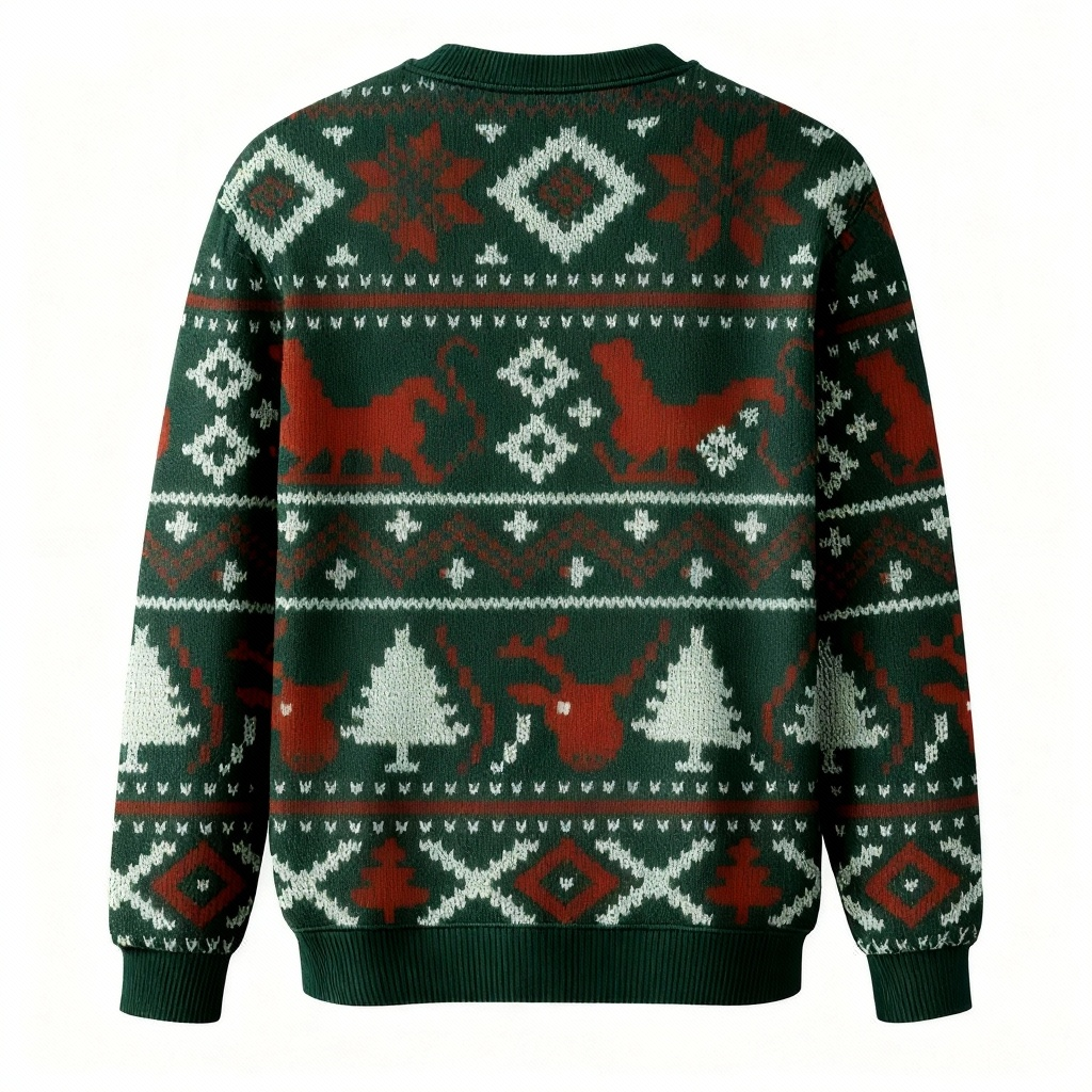 Mirla | Weichester Unisex Rolig Jultomte Jultröja - Ful Helg-Party-Tröja-Eva Jonsson