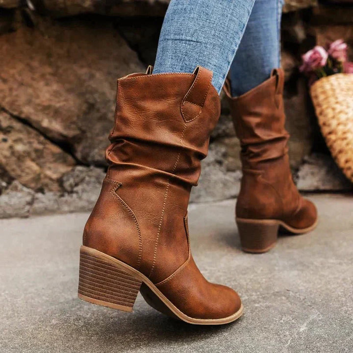Mirla | Western Slouch Boots-Eva Jonsson