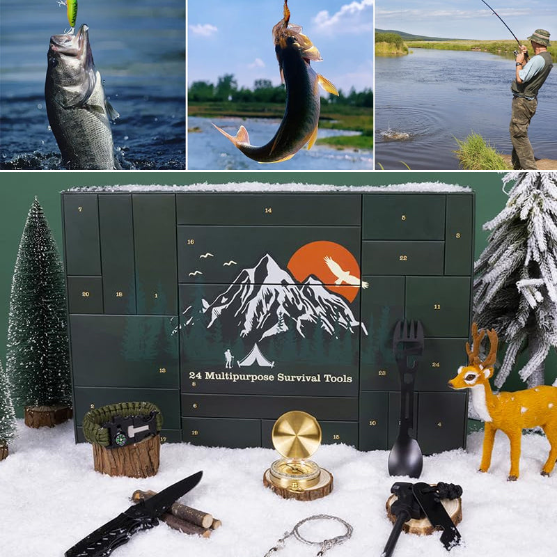 Mirla | WildWeg - Adventskalender överlevnadskit för män - 24 dagar-Eva Jonsson