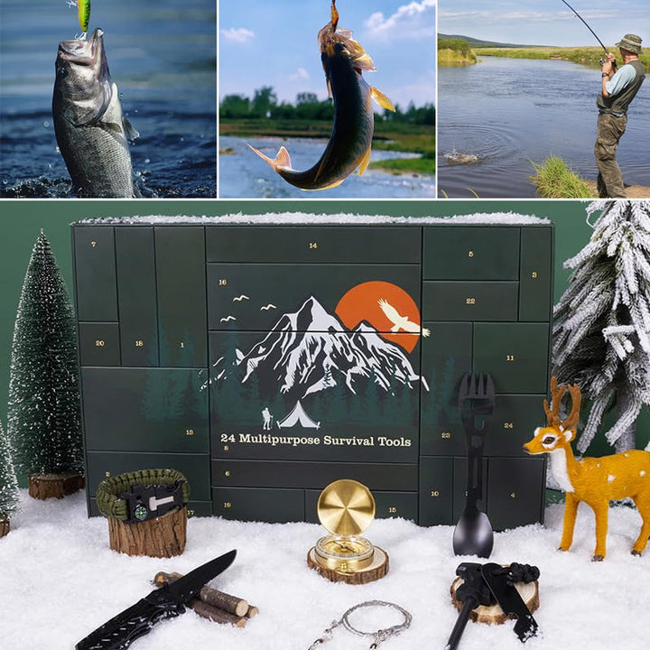 Mirla | WildWeg - Adventskalender överlevnadskit för män - 24 dagar-Eva Jonsson