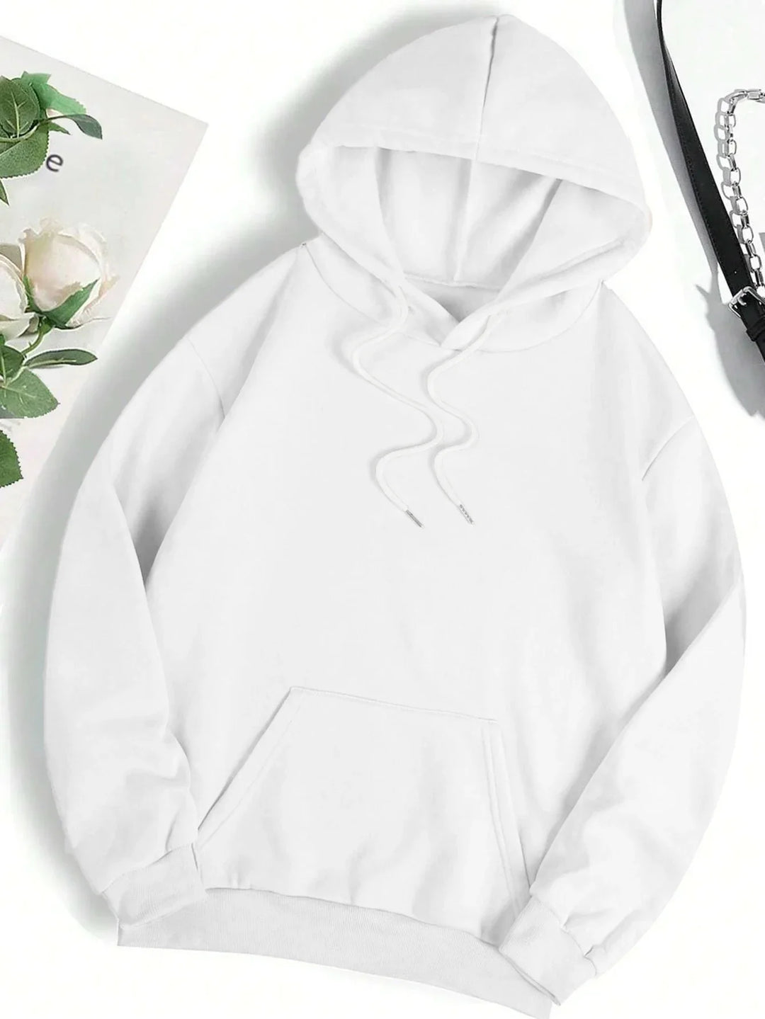 Mirla | Worry Be Happy Hoodie för Damer-Eva Jonsson
