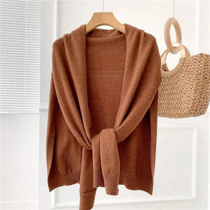 Mirla | Wrap Sweater-Eva Jonsson