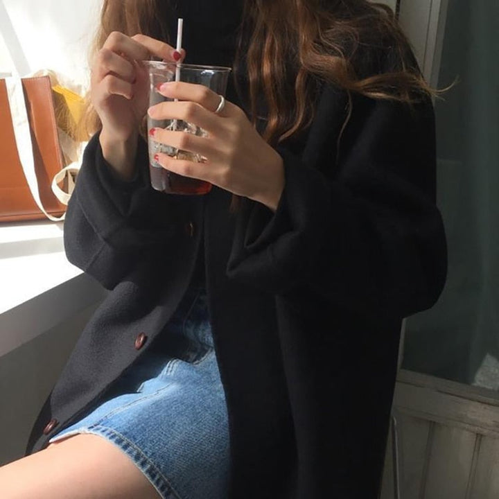 Mirla | Ytterrock Enradig Fållkrage Lång Kappa-Eva Jonsson