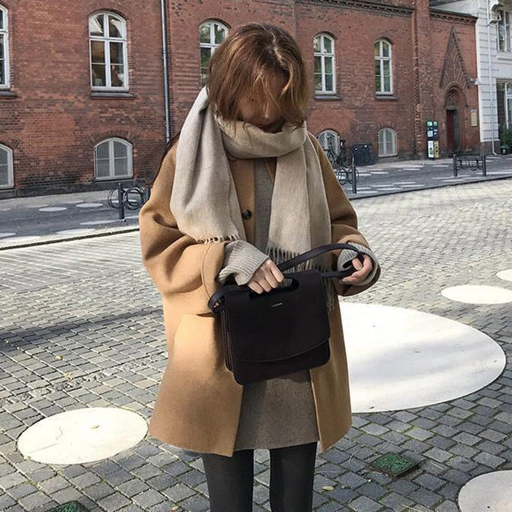 Mirla | Ytterrock Enradig Fållkrage Lång Kappa-Eva Jonsson