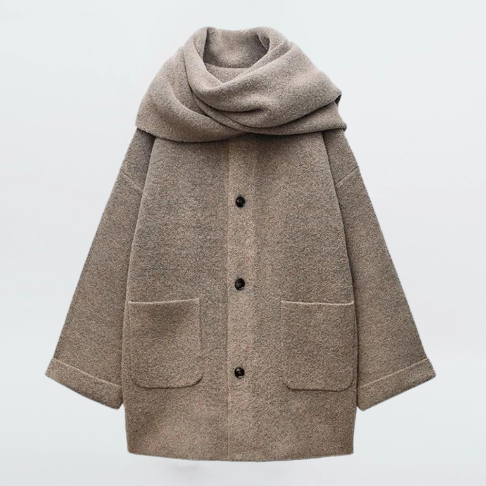 Mirla | för Damer med Knäppning och Scarf-Eva Jonsson