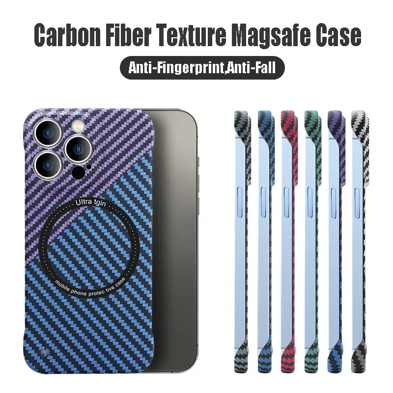 Mirla | iPhone Kolfiberfodral – Ultra tunn & magnetisk-Eva Jonsson
