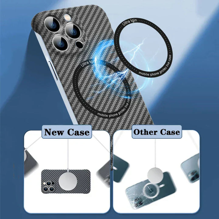 Mirla | iPhone Kolfiberfodral – Ultra tunn & magnetisk-Eva Jonsson