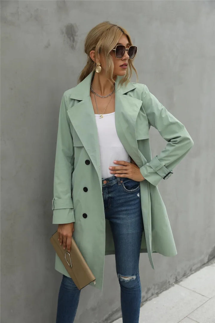 Mirla | och vinter trenchcoat jacka damer-Eva Jonsson