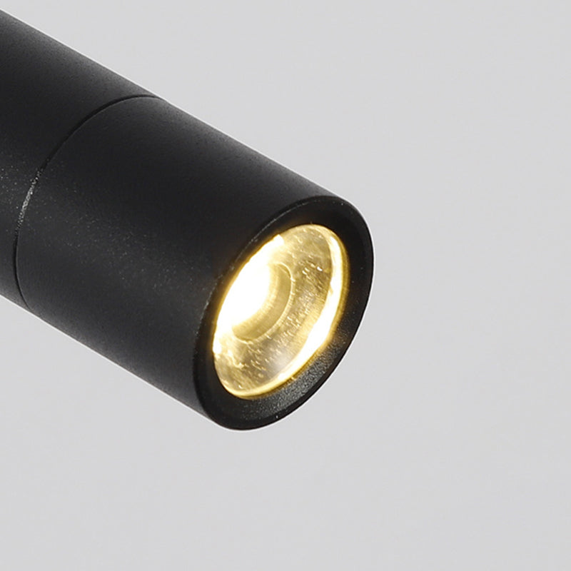 Modern Minimalist Järn Rund Flexibel Böjande Rör LED Lampa Ljus Vägg Sconce Lampa För Sovrum-Eva Jonsson