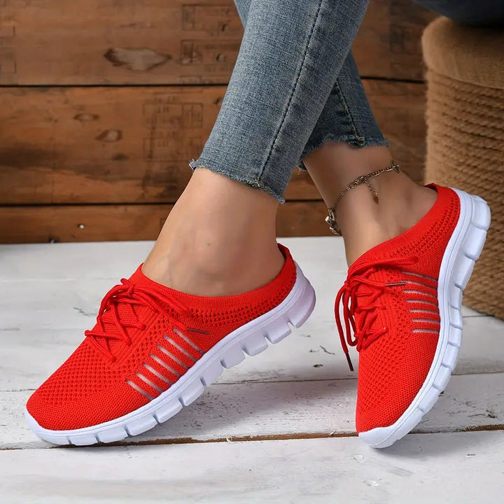 Mules, Ergonomiska, Slip-on, Ortopediska skor, Sneakers för kvinnor-Eva Jonsson