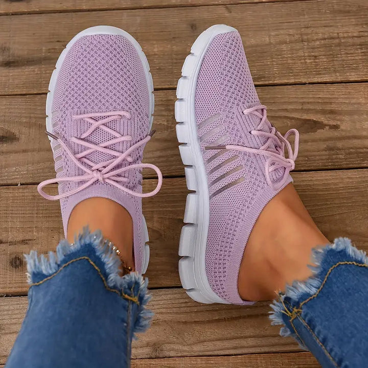 Mules, Ergonomiska, Slip-on, Ortopediska skor, Sneakers för kvinnor-Eva Jonsson