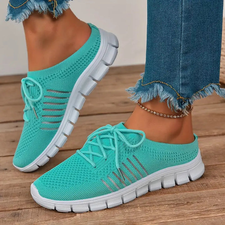 Mules, Ergonomiska, Slip-on, Ortopediska skor, Sneakers för kvinnor-Eva Jonsson
