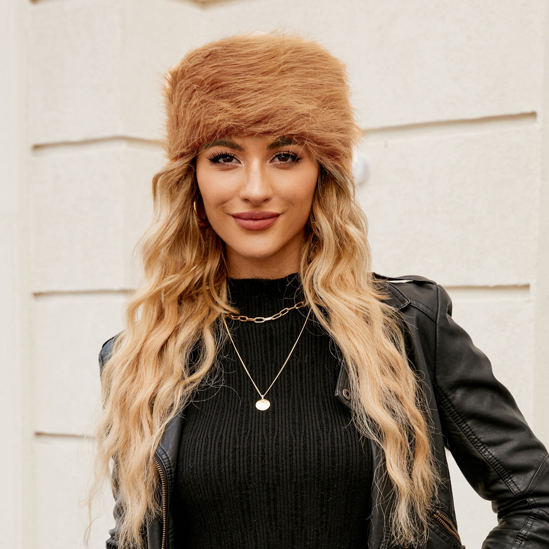 Mysigt fleecepannband för kvinnor med modern design Mirla-Eva Jonsson