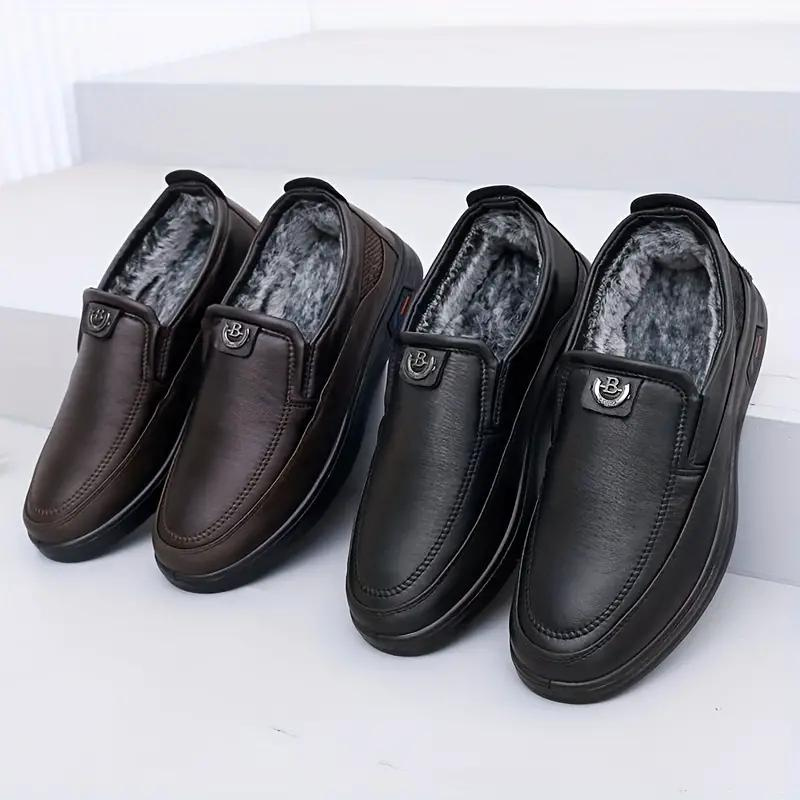 Nelson Winter Loafers | Varma pälsfodrade skor för män-Eva Jonsson