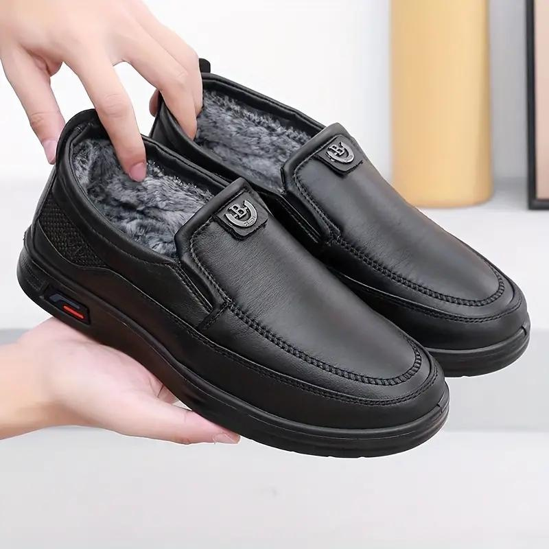 Nelson Winter Loafers | Varma pälsfodrade skor för män-Eva Jonsson