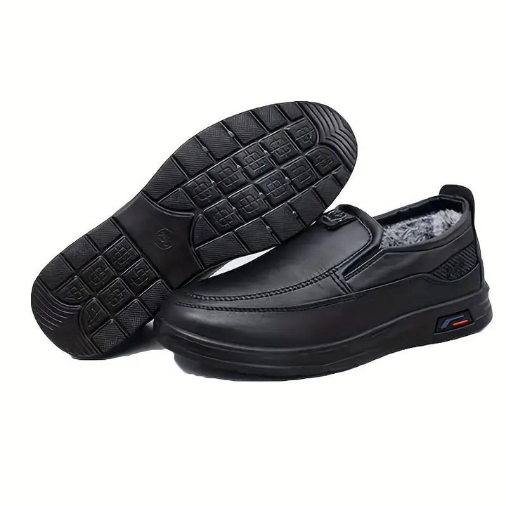 Nelson Winter Loafers | Varma pälsfodrade skor för män-Eva Jonsson