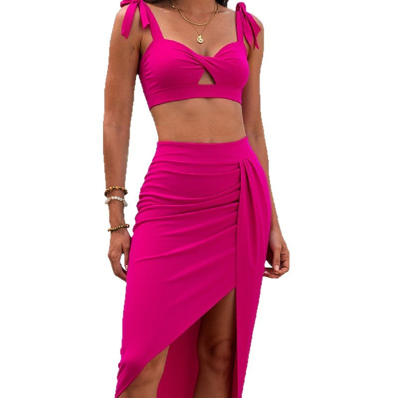 Damen Bikini-Set mit modischem Wickelrock Echo Archiv