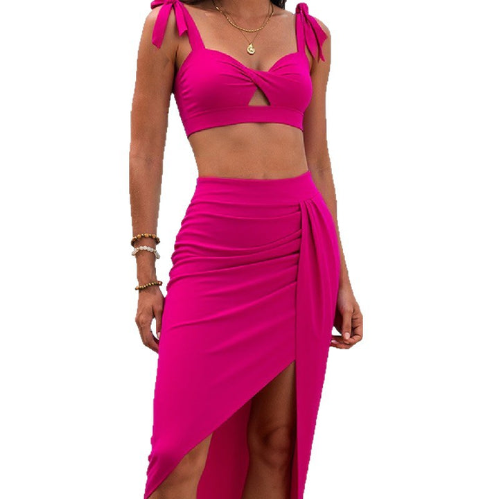 Damen Bikini-Set mit modischem Wickelrock Echo Archiv