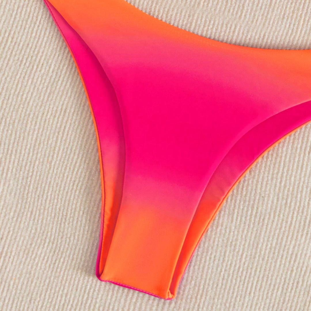 Damen Bandeau-Bikini mit floralem Herzdesign Echo Archiv