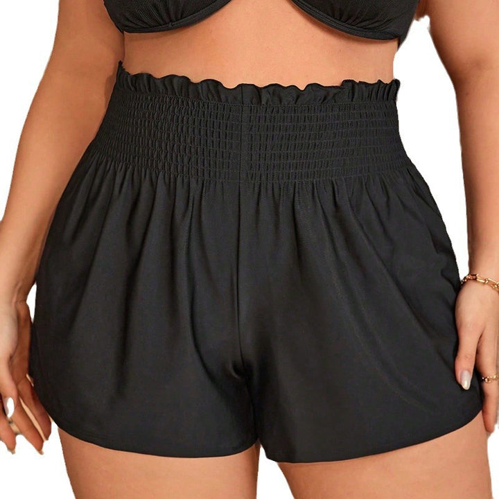Damen Badeshorts mit elastischem Bund und Volant Echo Archiv