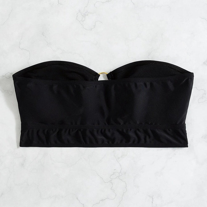 Damen Bandeau-Bikinioberteil mit dekorativen Ringakzenten Echo Archiv