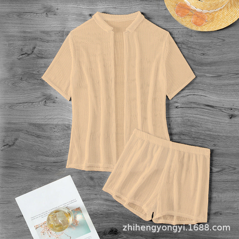 Damen Freizeitanzug mit luftigem Strickdesign Echo Archiv