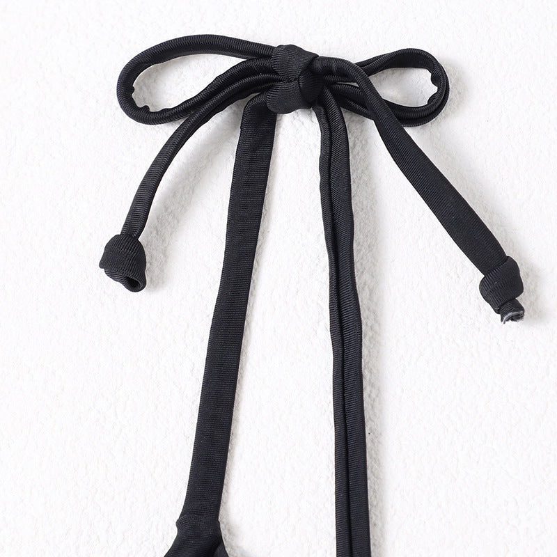 Damen Bikini-Top mit gerafftem Design und schmalen Trägern Echo Archiv