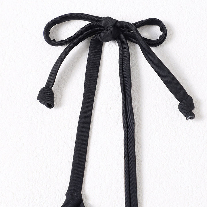 Damen Bikini-Top mit gerafftem Design und schmalen Trägern Echo Archiv