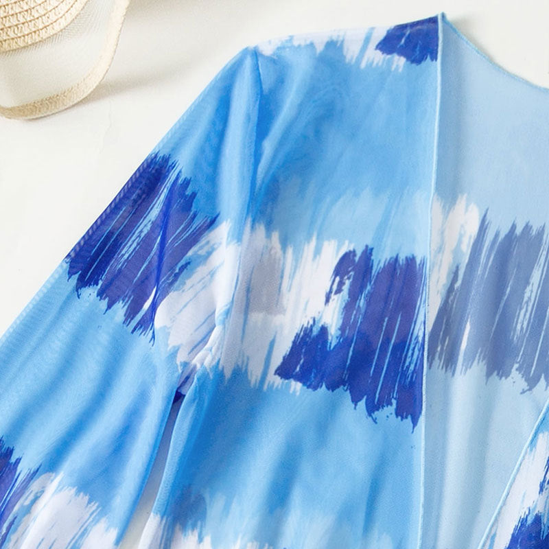 Damer Bikiniset med transparent kimono och modern design Mirla-Eva Jonsson