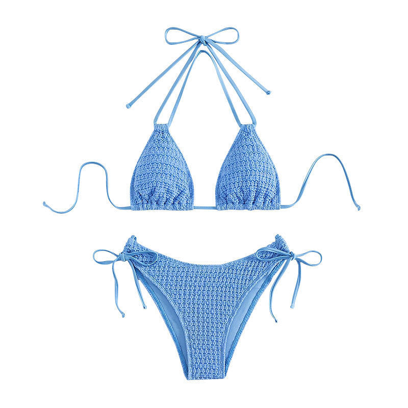 Damen Crochet-Bikini-Set mit verspielten Schleifendetails Echo Archiv
