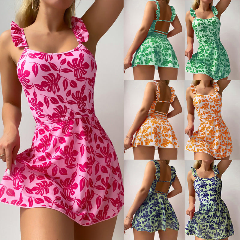 Damen Badekleid mit floralem Muster Echo Archiv