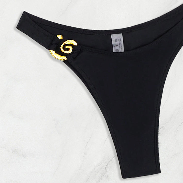 Damen Bikini mit eleganten Gold-Details Echo Archiv
