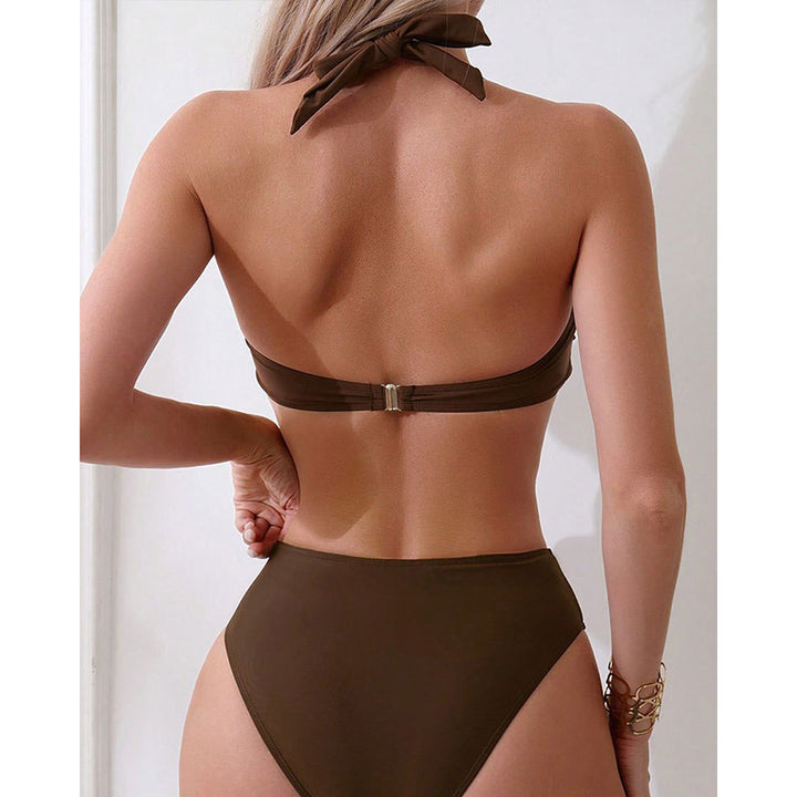 Dam Bandeau-Bikini med romantisk knutdesign Mirla-Eva Jonsson