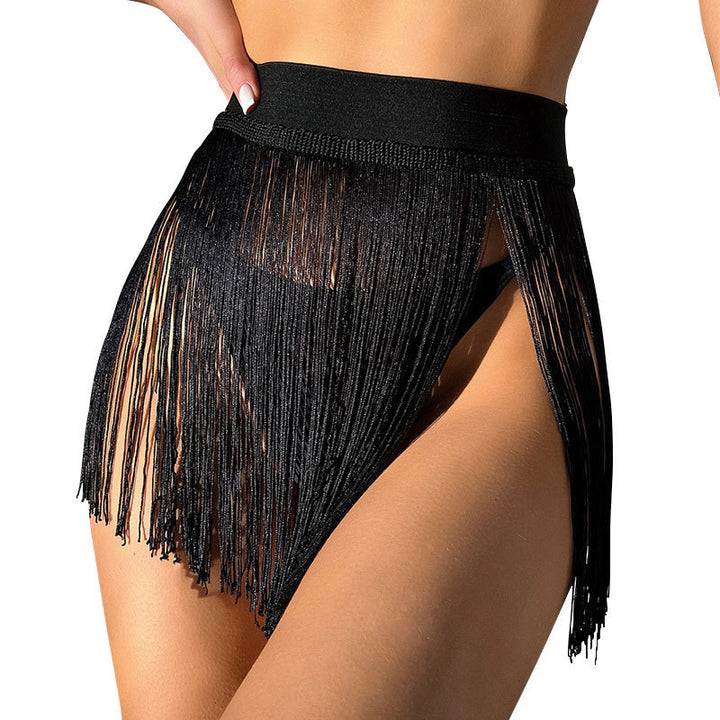 Damen Bikinislip mit Fransen und seitlichem Cut-Out Echo Archiv