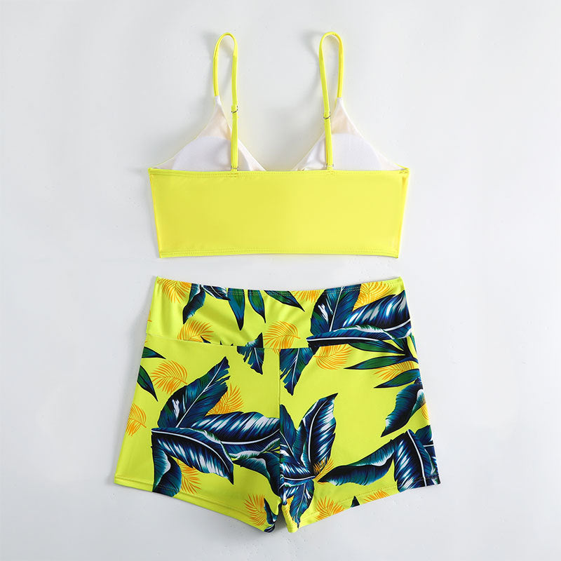 Damen Bikini-Set mit verstellbarem Oberteil und Blumenmuster Echo Archiv