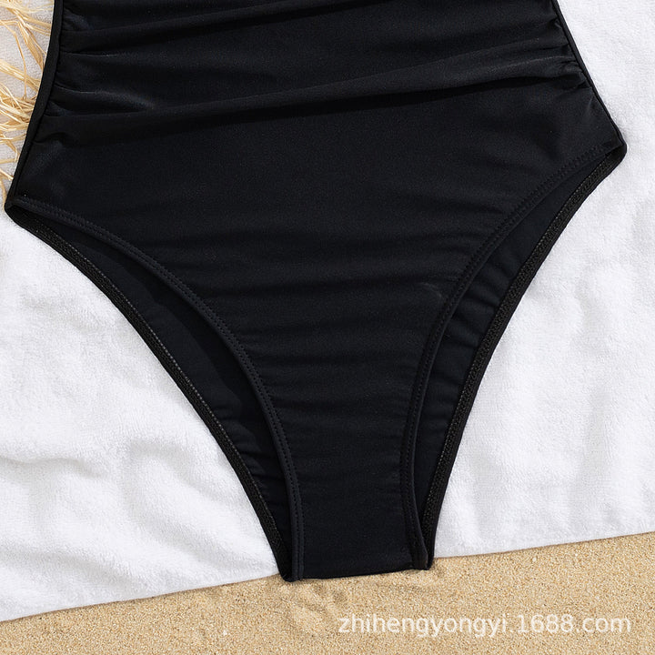 Damen Eleganter Schwimmanzug mit tiefem Ausschnitt Echo Archiv