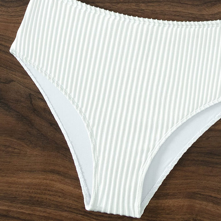 Damer Högmidjad Bikini-set med elegant struktur Mirla-Eva Jonsson