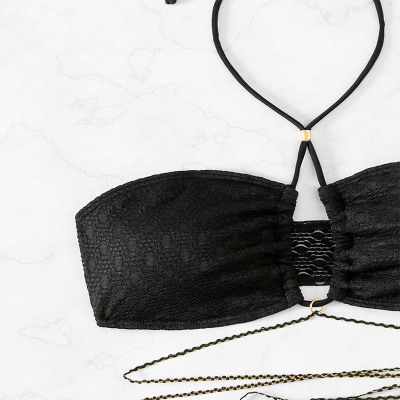 Damen Bandeau-Bikini mit raffiniertem Schnürdesign Echo Archiv