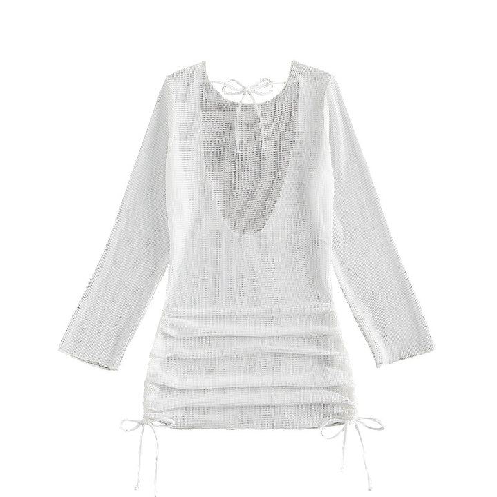 Damen Strandkleid mit eleganten Rüschendetails Echo Archiv