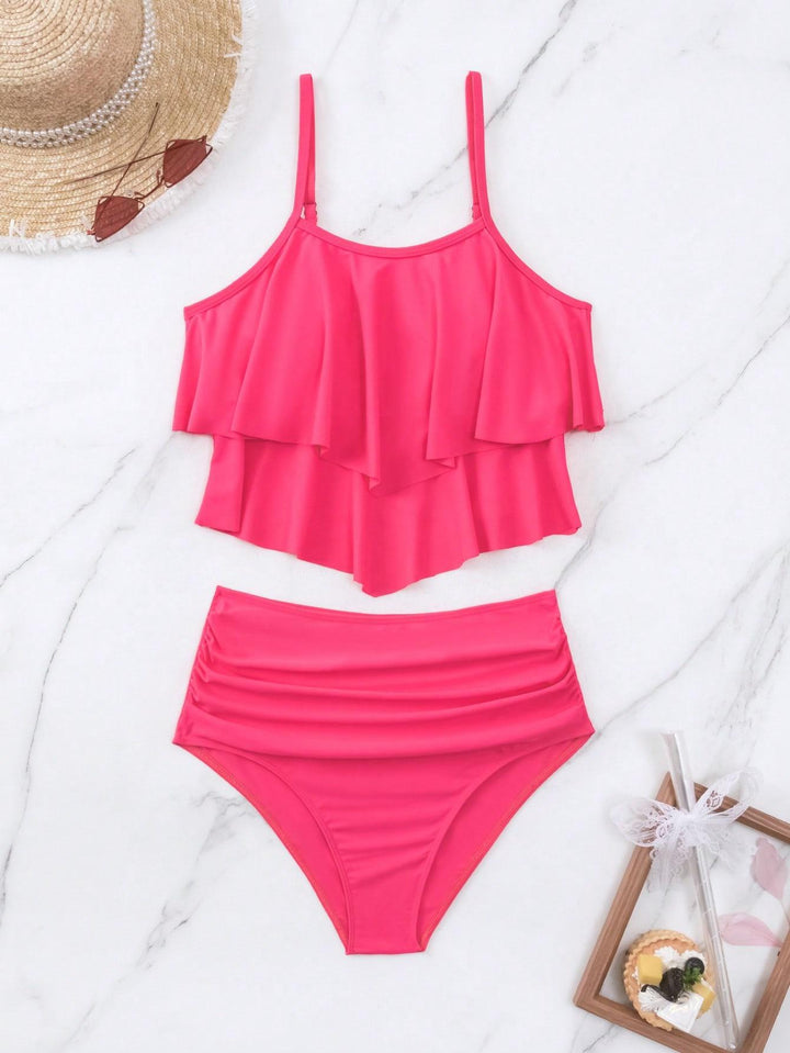 Damen Bikini-Set mit voluminösem Rüschendesign Echo Archiv