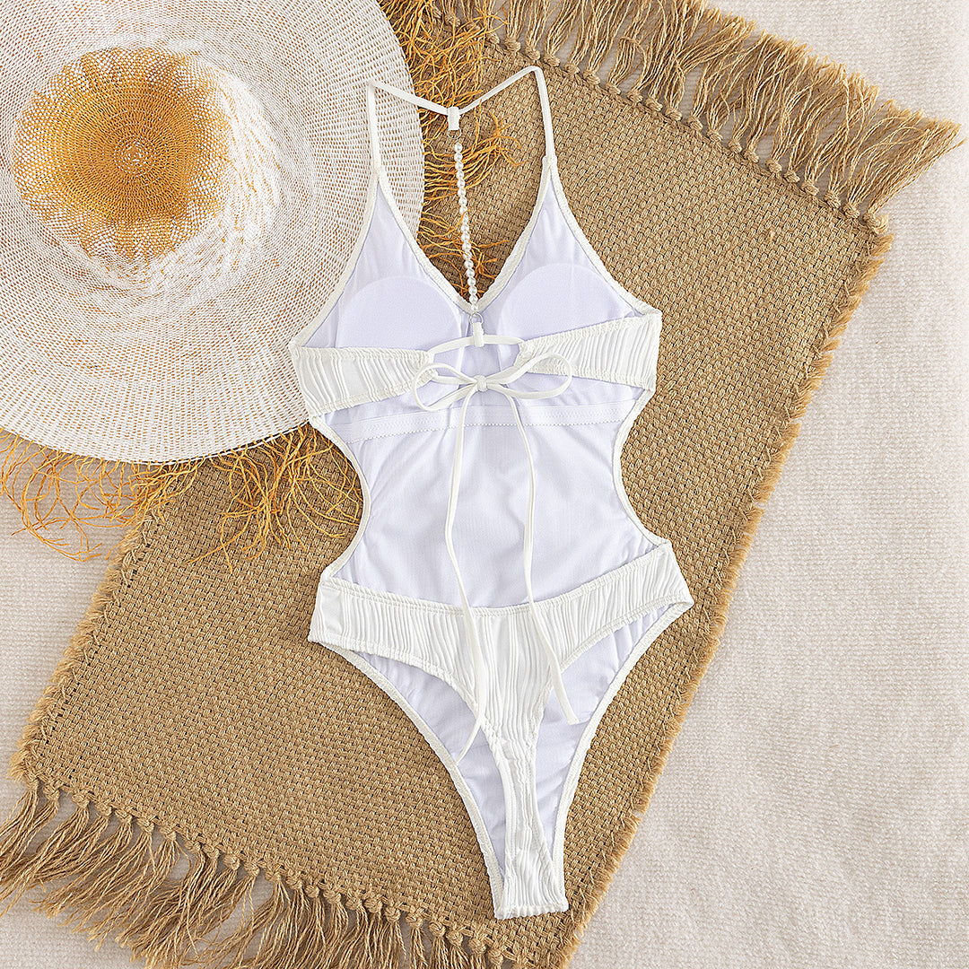 Damen Eleganter Schwimmanzug mit schickem Design Echo Archiv