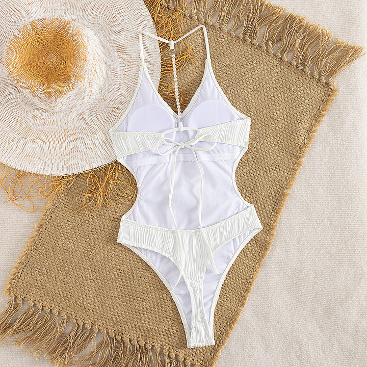 Damen Eleganter Schwimmanzug mit schickem Design Echo Archiv