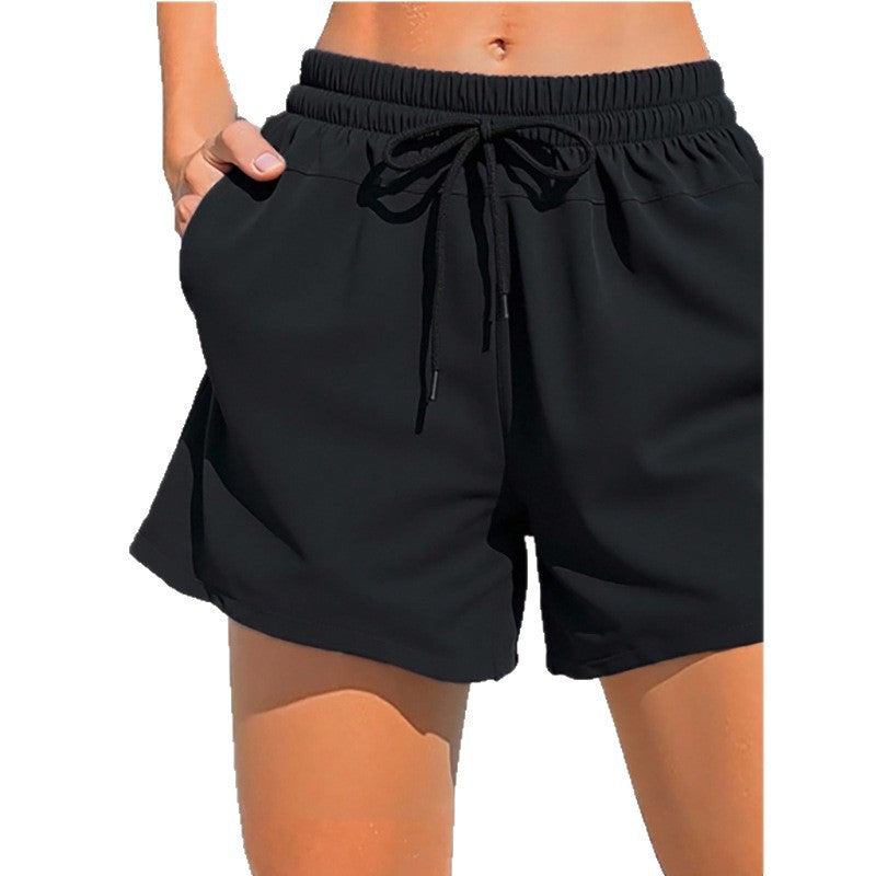 Damen Badeshorts mit verstellbarem Bund und praktischen Taschen Echo Archiv