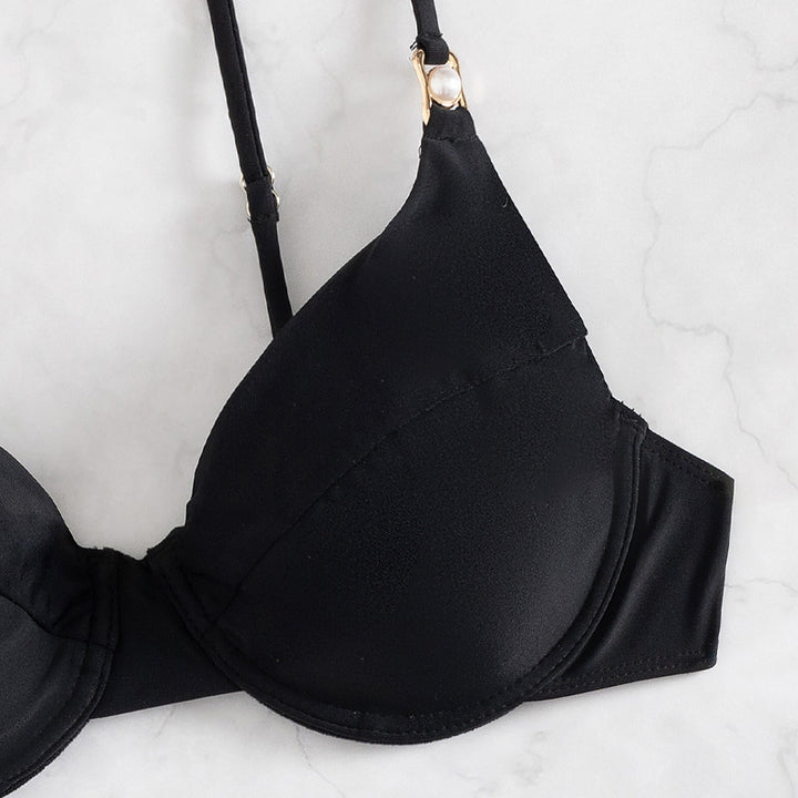 Damen Push-Up Bikini mit modischem Gold-Detail Echo Archiv